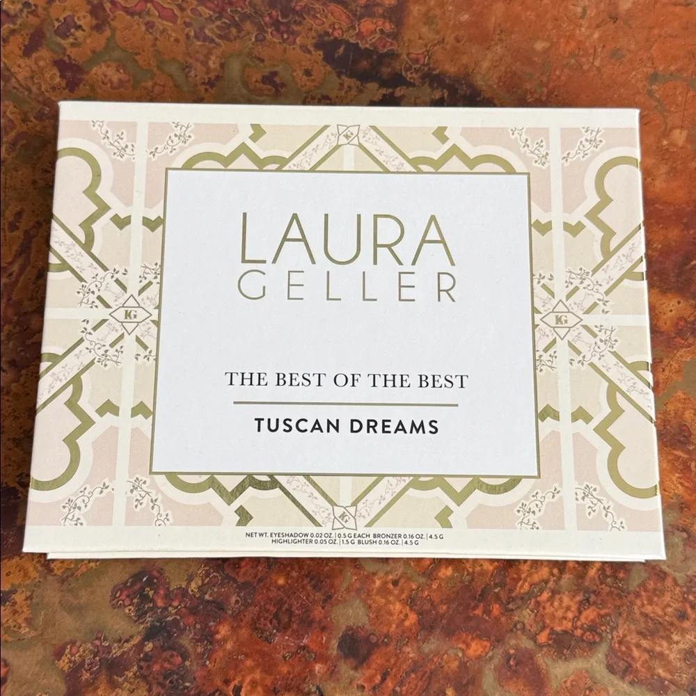 Laura Geller Tuscan Dreams 6 Eyeshadow Palette with Bronzer Blush & Highlighter - Picture 2 of 7